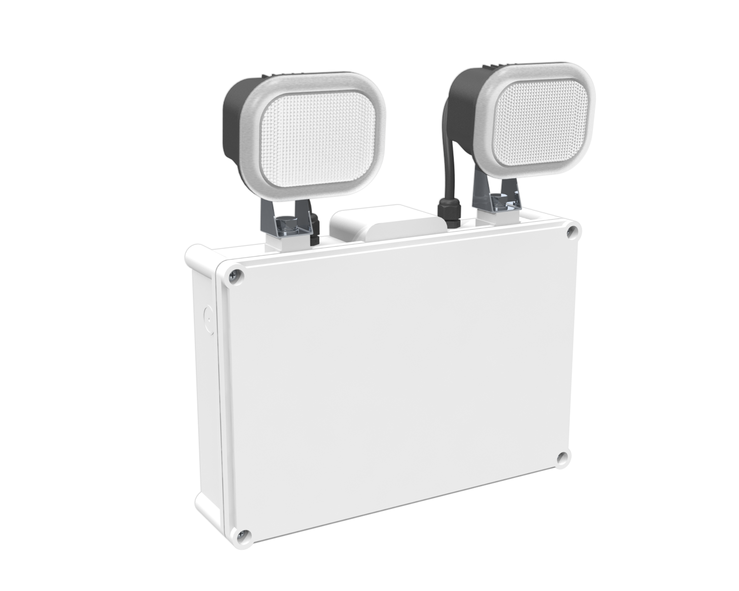 LED EMERGENCY LIGHT -TWIN LAMP SPOTLIGHT (IP65)